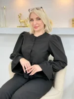 ⁦🌷 Nouvelle collection – La blouse tendance de la saison. ✨ بلوزة الموسم التي خطفت القلوب⁩ - الصورة ⁦2⁩