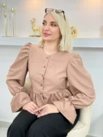 ⁦🌷 Nouvelle collection – La blouse tendance de la saison. ✨ بلوزة الموسم التي خطفت القلوب⁩ - الصورة ⁦4⁩